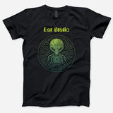 EAT STATIC - ALIEN PSYCHEDELIC BLEND ARTWORK LIVE 2025 T-SHIRT