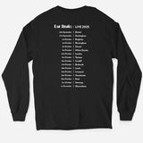 EAT STATIC - BRAIN T-SHIRT LIVE 2025 LONG SLEEVE VERSION