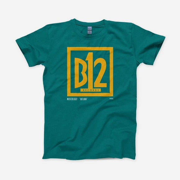 B12 RECORDS - MUSICOLOGY - OUTLOOK - PAST / PRESENT / FUTURE T-SHIRT