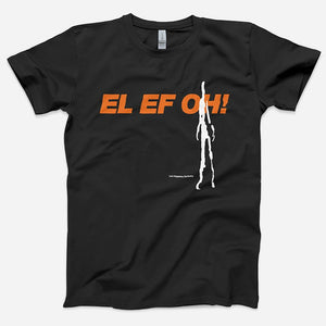 LFO - EL EF OH! T-SHIRT TRIBUTE TO THE BLEEP SOUND OF WEST YORKSHIRE